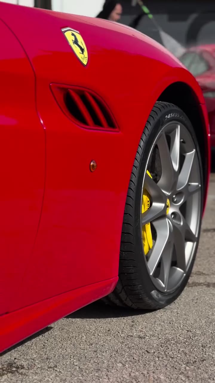 Ferrari — premium wash