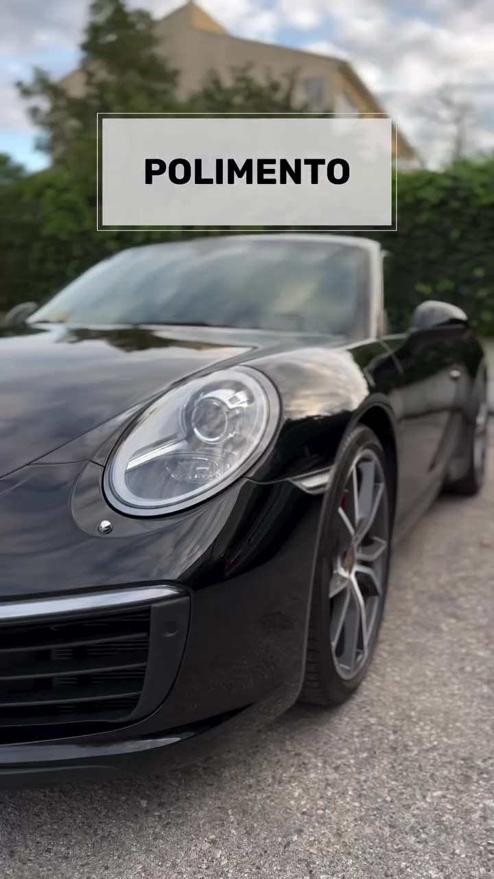 Porsche 911 — polishing