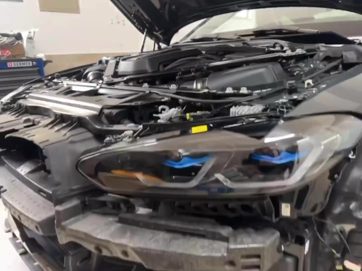 BMW M4 — wrap, prep to finish