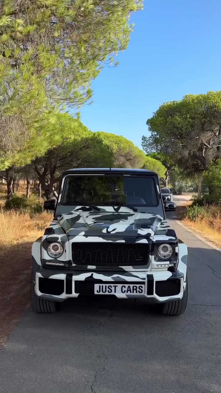 Mercedes G-Class — in for work