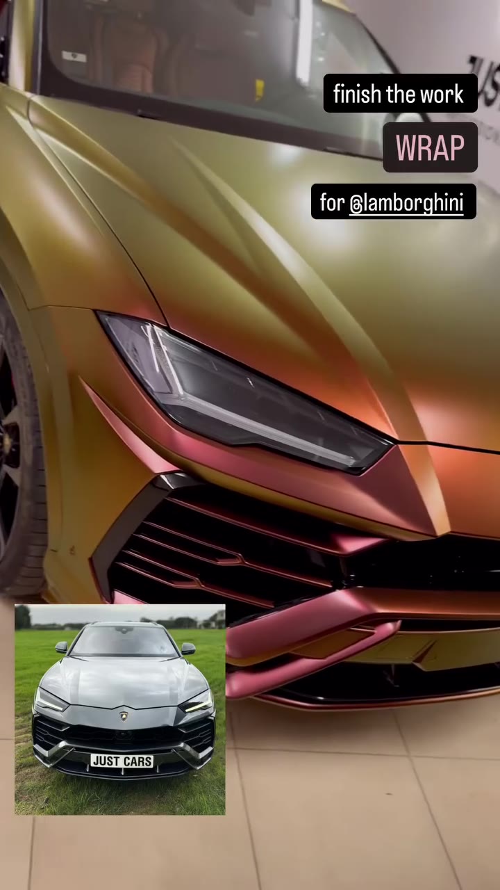 Lamborghini — grey to bronze