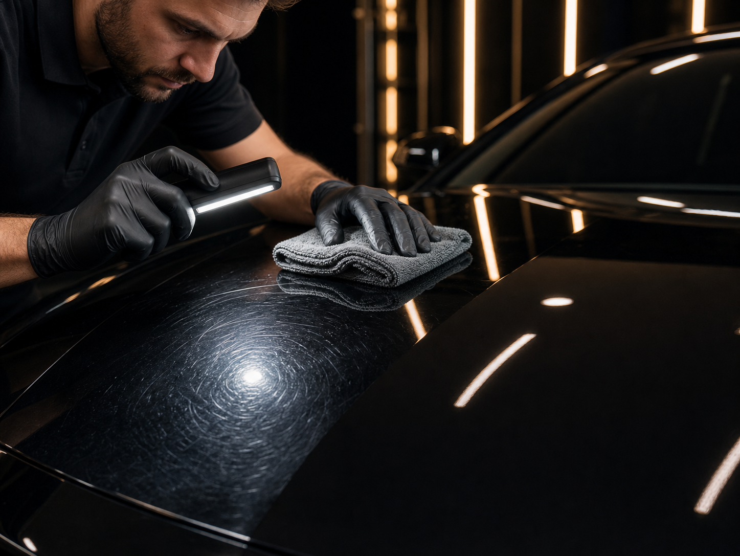 Top three-phase polish
