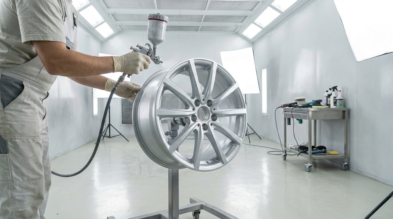 Wheel painting / restoration