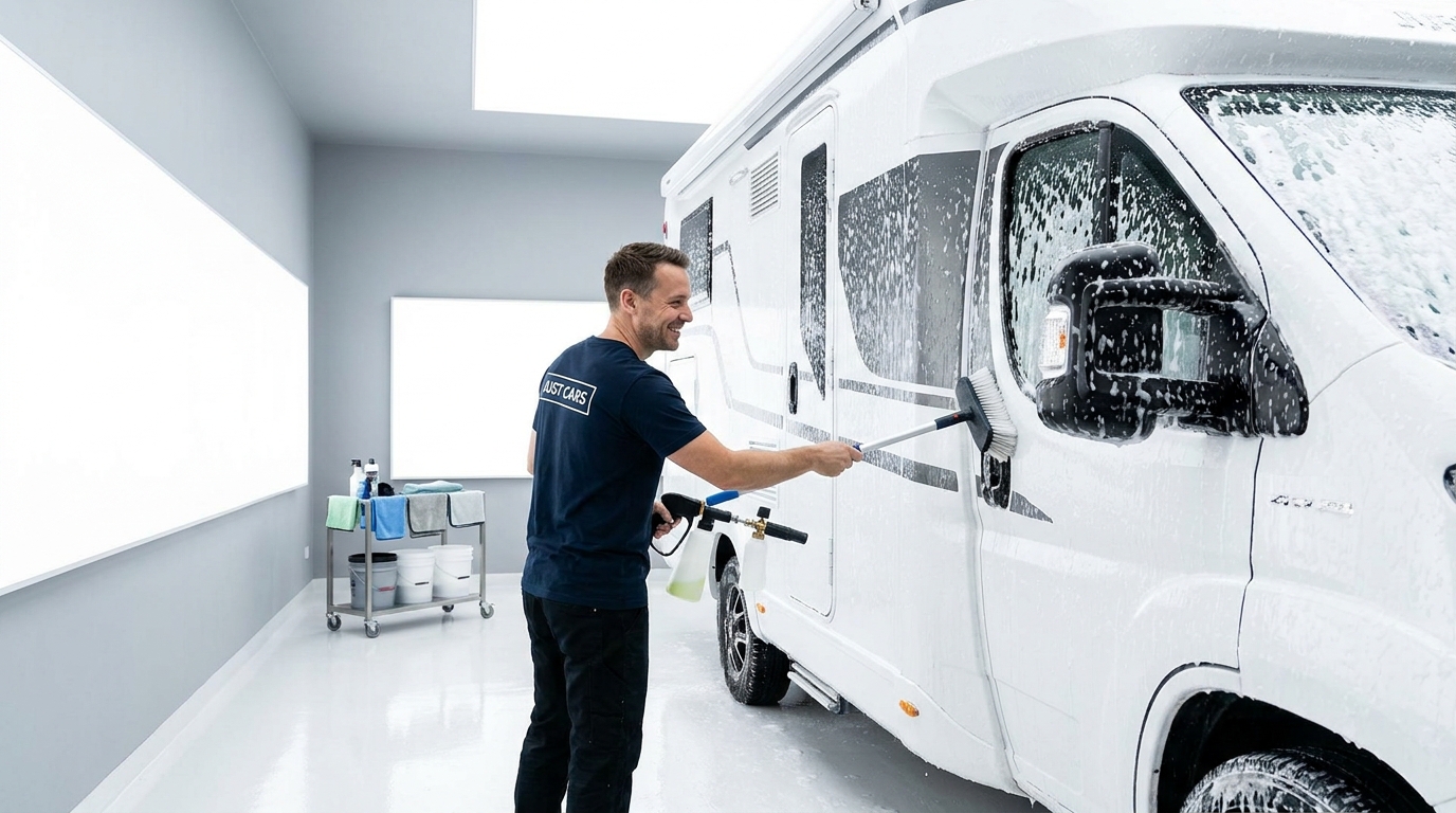 Caravan & motorhome wash