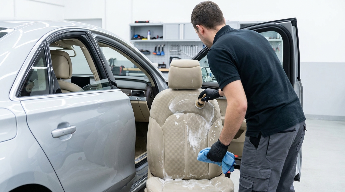 Seat & upholstery deep-clean